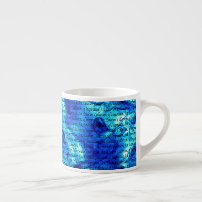 Taza de Espresso Océano de Inspiración (Derecha)