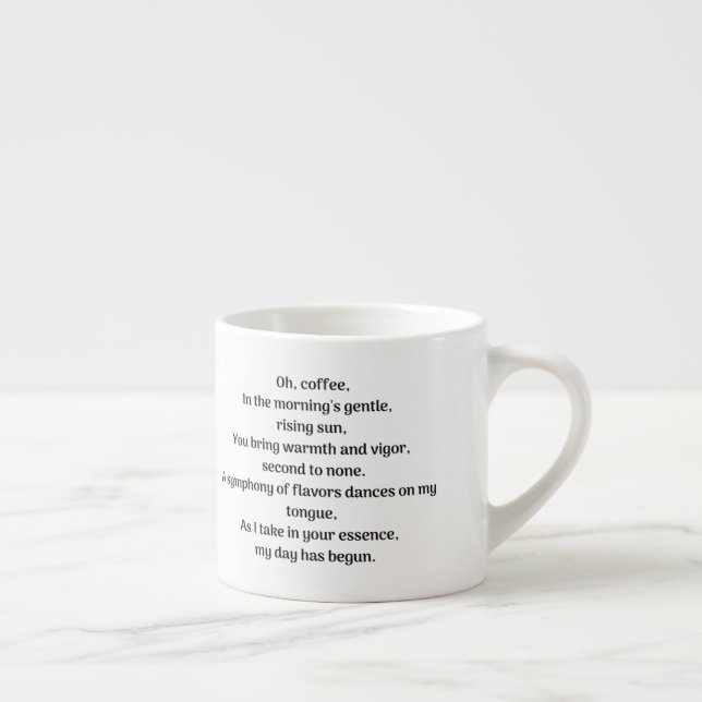 Taza De Espresso Oh café, (Derecha)