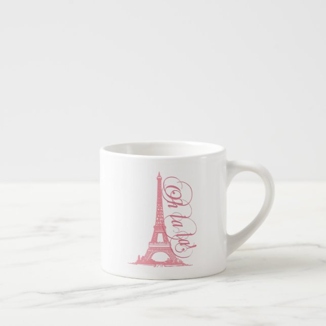 Taza De Espresso Oh La La - Torre Eiffel París Francia (Derecha)