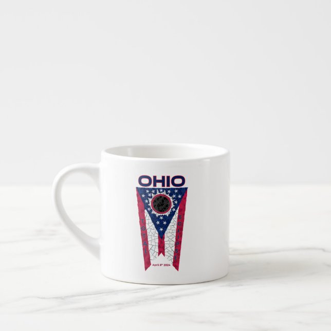 Taza De Espresso Ohio Eclipse Total Espresso Mug (Izquierda)