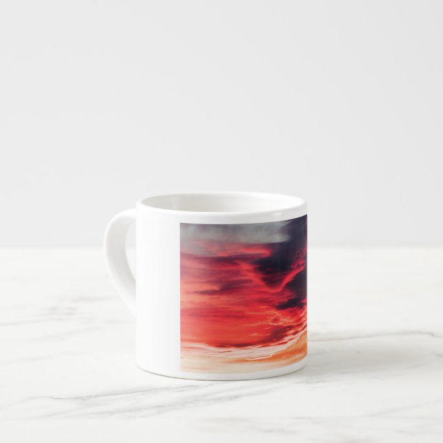 Taza De Espresso ola felina (Izquierda)