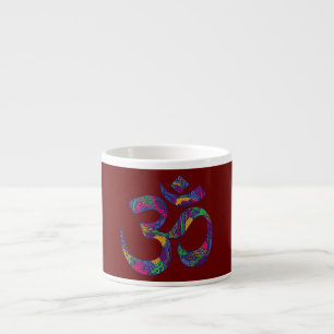 Taza De Espresso OM Meditación Yoga 