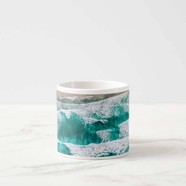 Taza De Espresso Ondas (Frente)