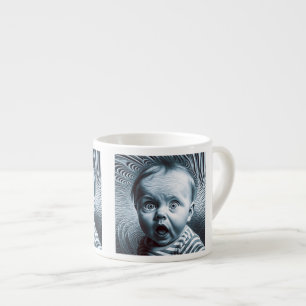 Taza De Espresso Op Art Baby Espresso Mug