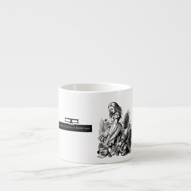 Taza De Espresso Operation Alice in Wonderland Alice im Wunderland (Frente)