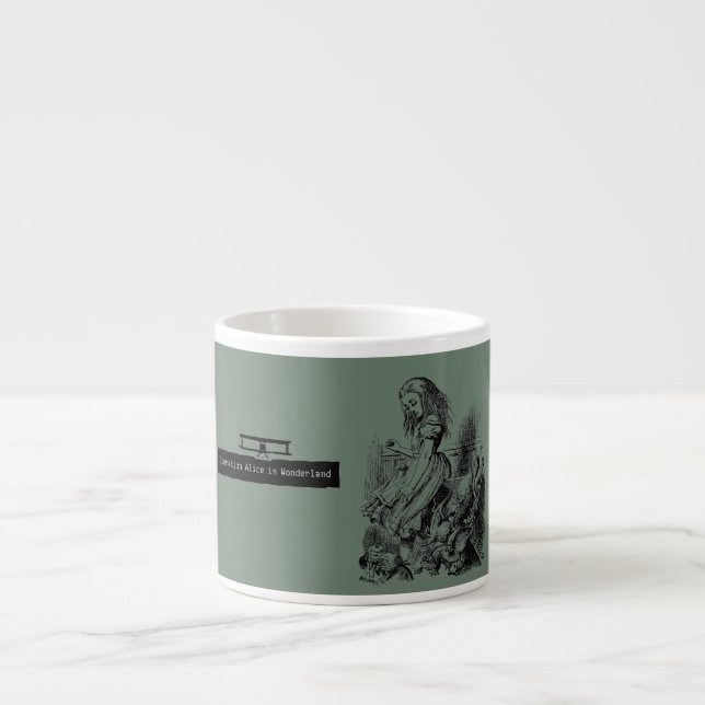 Taza De Espresso Operation Alice in Wonderland Alice im Wunderland (Frente)