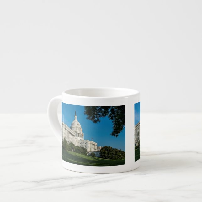Taza De Espresso Opinión del oeste del edificio del capitolio (Izquierda)