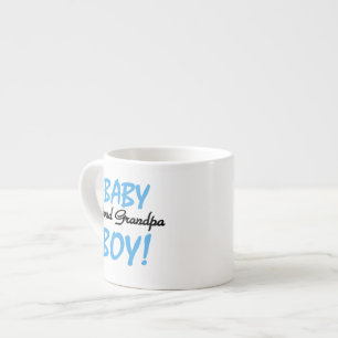 Taza De Espresso Orgulloso Abuelo bebé camisetas y regalos