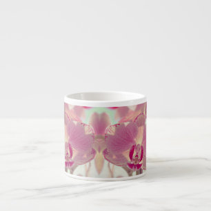 Taza De Espresso Orquídea rosa