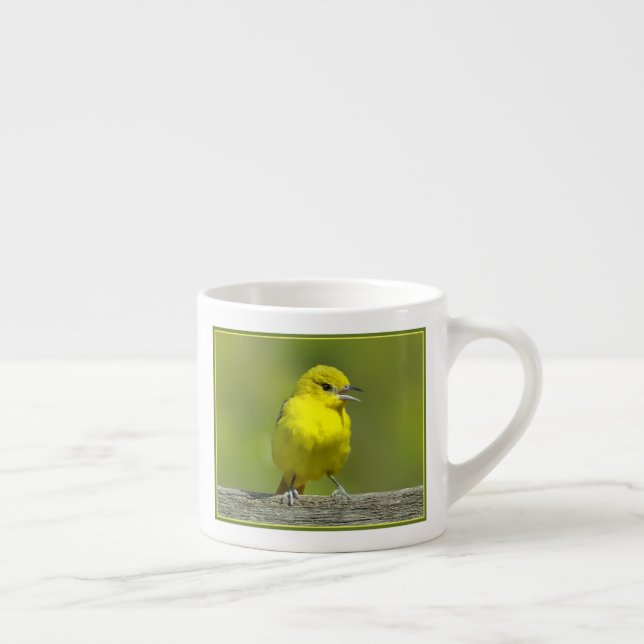 Taza De Espresso Ortolano Oriol - Fotografía Original (Derecha)