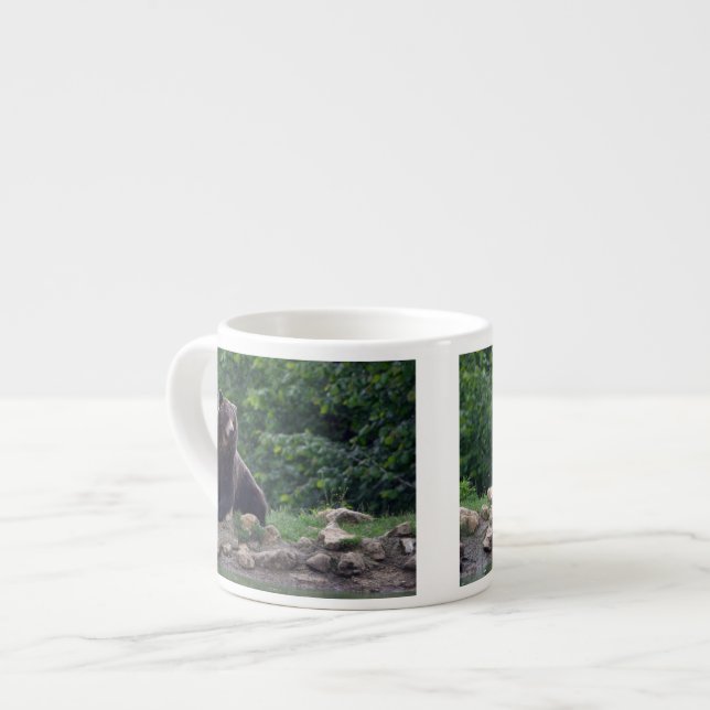 Taza De Espresso Oso de Brown (Izquierda)