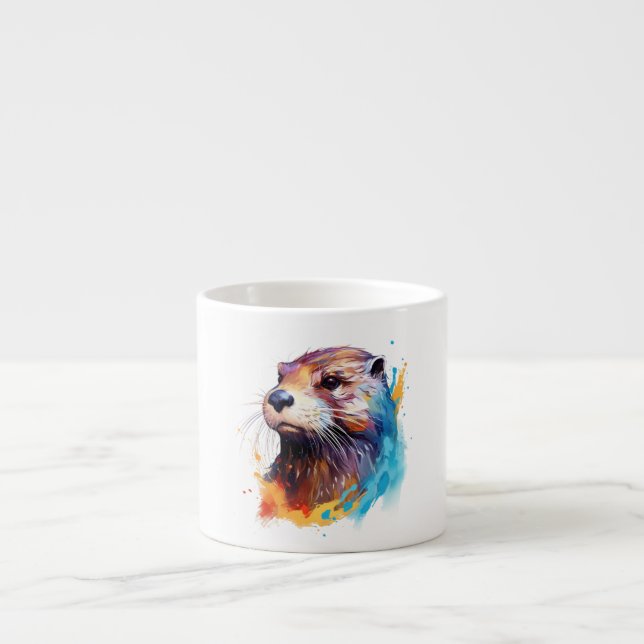 Taza De Espresso Otter (Frente)
