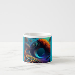 Taza De Espresso Paisaje submarino