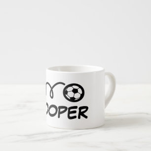 Taza De Espresso Pandilla personalizada de niños pequeños con una