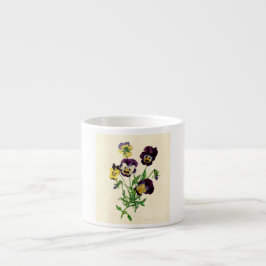 Taza De Espresso PANSIES ESPRESSO Mug