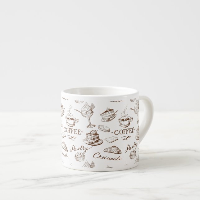 Taza De Espresso Papel dulce (Derecha)