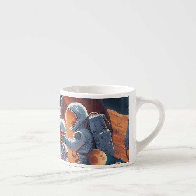 Taza De Espresso Papers de envoltorio creativos (Derecha)