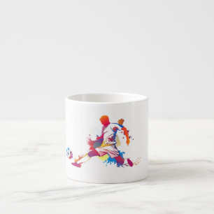 Taza De Espresso para los aficionados al fútbol