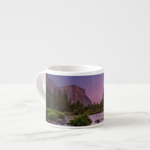 Taza De Espresso Parque nacional de Yosemite en la oscuridad
