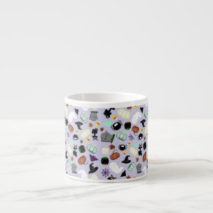 Taza De Espresso Pastel Halloween