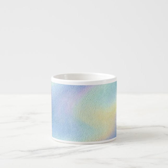 Taza De Espresso Pastel Sky Drift (Frente)