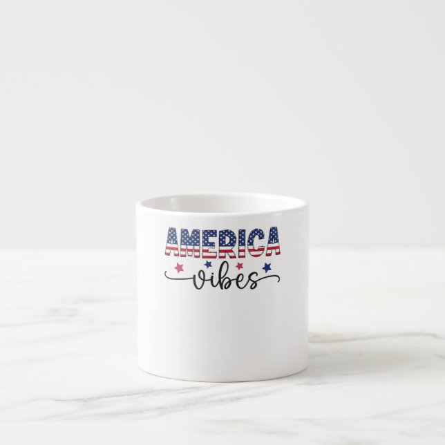 Taza De Espresso patriotic shirt america shirt 4th of july  (Frente)