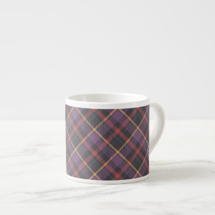 Taza De Espresso Patrón de Cuadro Clásico