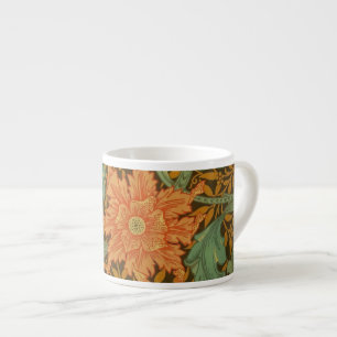 Taza De Espresso Patrón de estilo único William Morris Art Nouveau