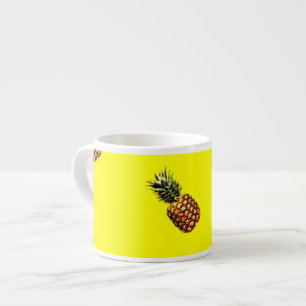 Taza De Espresso patrón de piña