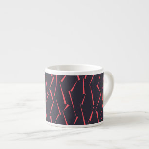 Taza De Espresso Patrón de triángulo geométrico abstracto moderno