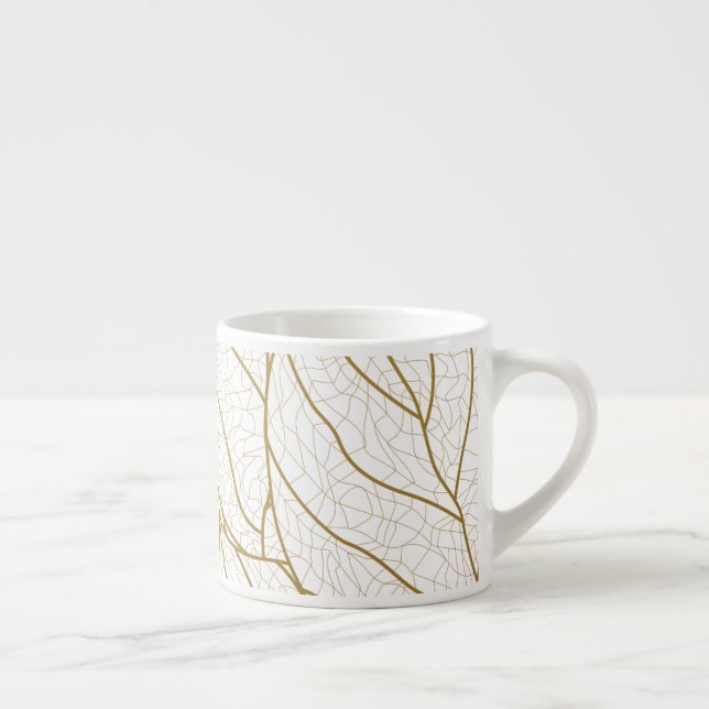 Taza De Espresso patrón elegante (Derecha)