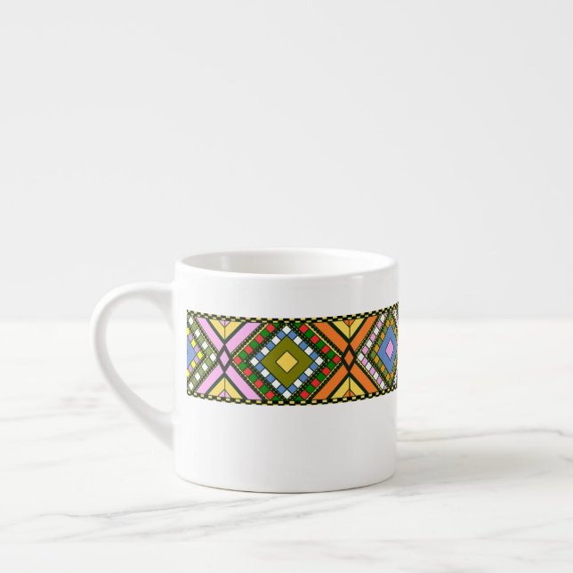 Taza De Espresso Patrón tradicional etíope (Izquierda)