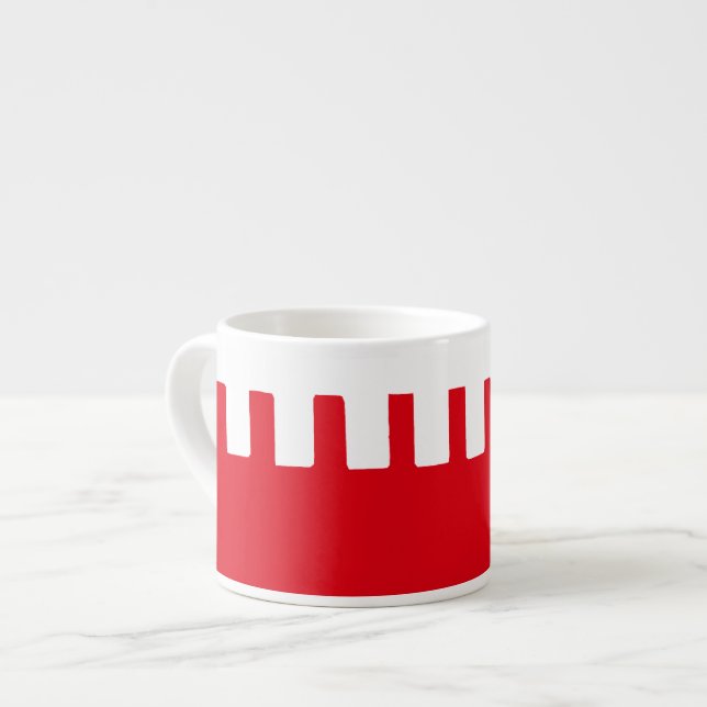 Taza De Espresso Patrón único simple de Guay (Izquierda)