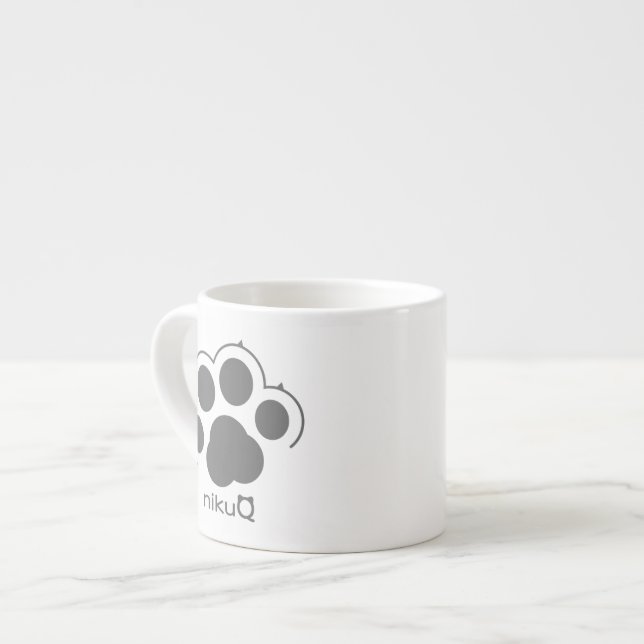 Taza De Espresso paw paws cat nikuQシリーズ 肉球 （猫） デザイン  (Izquierda)