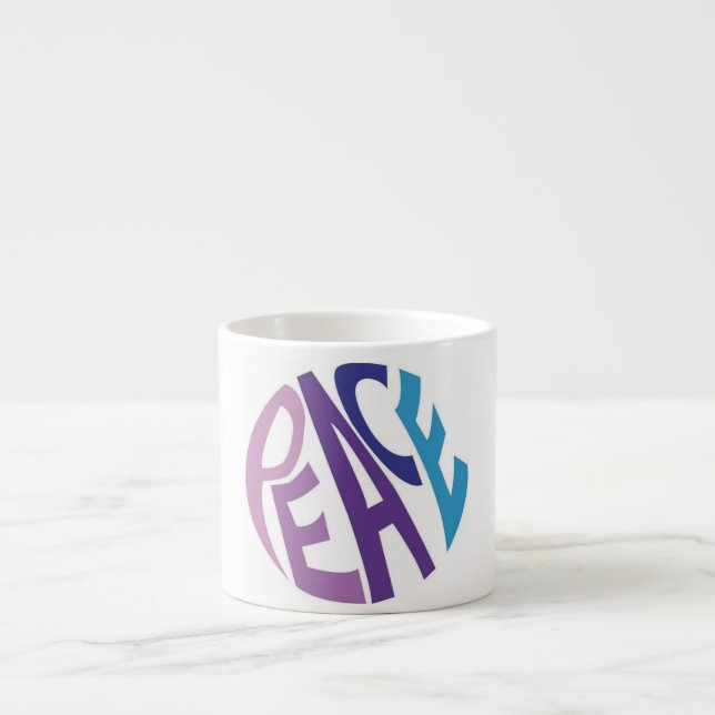 TAZA DE ESPRESSO PAZ (Frente)