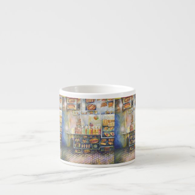 Taza De Espresso Peligrosamente Cerca De La Diversión (Frente)