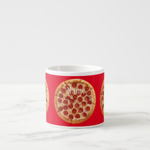 Taza De Espresso Pepperoni Pizza Thunder_Cove
