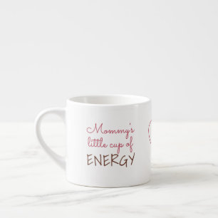 Taza De Espresso "Pequeña Copa de Energía" personalizado espresso m