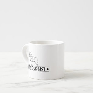 Taza De Espresso Perro affenpinscher humorístico