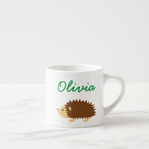 Taza De Espresso Perro de niño personalizado con pequeño personal
