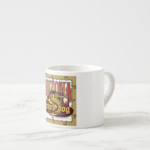 Taza De Espresso Perro Guardia de Arizona Serpiente