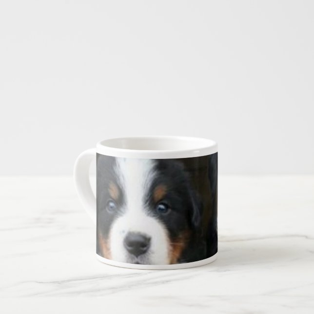 Taza De Espresso Perros de montaña de Bernardo (Izquierda)