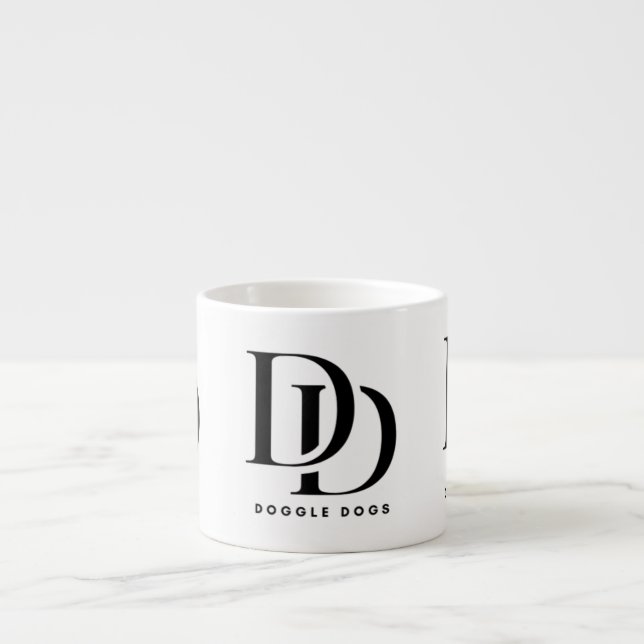 TAZA DE ESPRESSO PERROS DOOGLE (Frente)