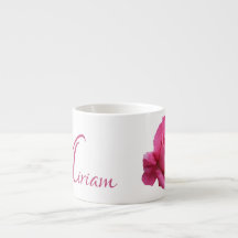 Personalizable Miriam nombre monograma rosa rosa r