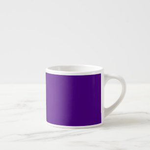 Taza De Espresso Personalizable Purple Specialty Mug