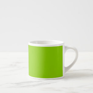 Taza De Espresso Personalizable verde travieso