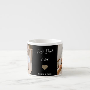 Taza De Espresso Personalizada Mejor Papá Del Mund