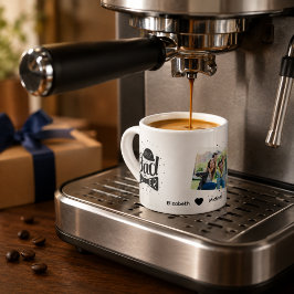 Taza de espresso personalizada para el Día del Pad