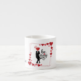 Taza de Espresso Personalizada Vibraciones de Amor