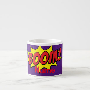 Taza De Espresso Personalizado Boom Thunder_Cove